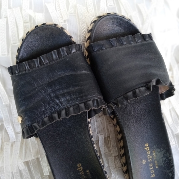 Kate Spade Zahara Leather Sandals - Picture 7 of 8